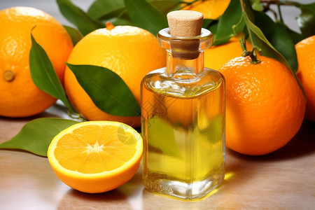 柑橘精油芳香疗法图片