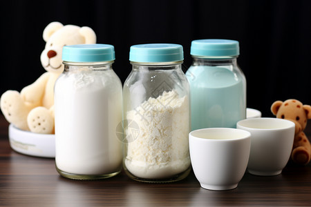 健康的乳糖奶粉图片