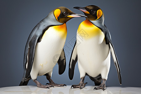 动物园的企鹅图片