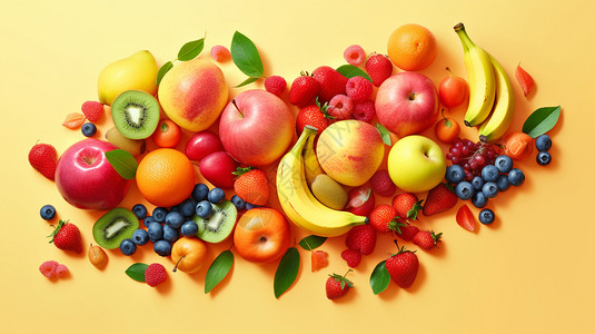 各种水果背景图片