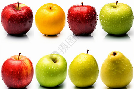 水果有苹果和梨图片