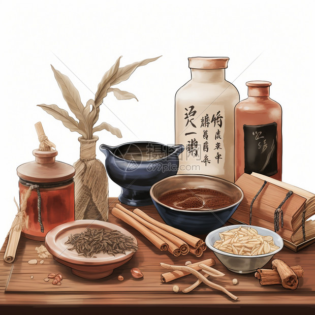 中药制药插画插画图片下载-正版图片600424488-摄图网