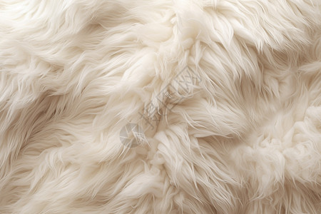 蓬松的羊毛地毯柔软度高清图片