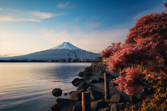 火山自然景观图片