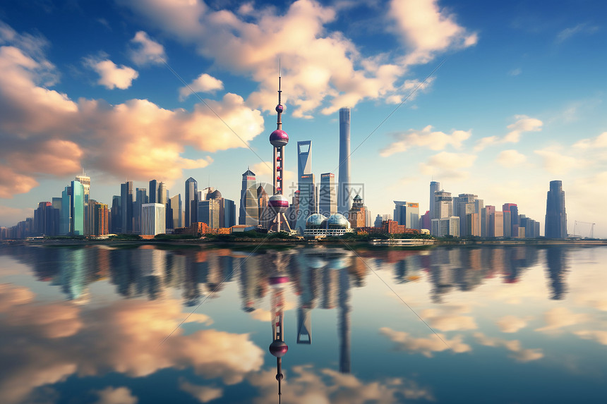 城市地标建筑高清图片下载-正版图片600425264-摄图网