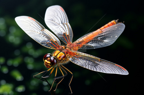 无脊椎动物的蜻蜓图片