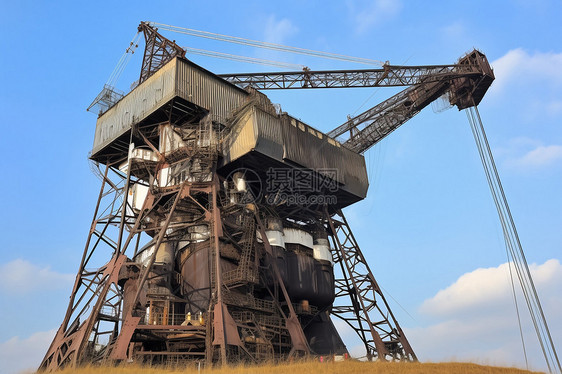 煤矿的建筑工程图片