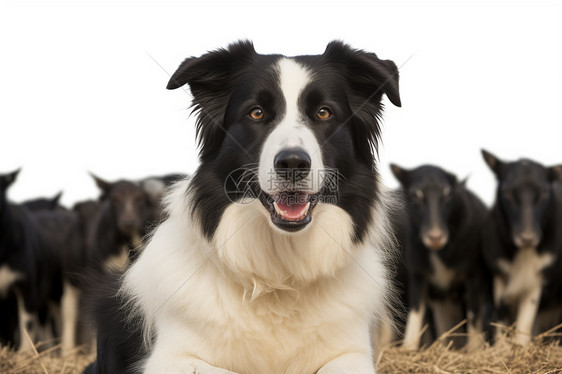 可爱的牧羊犬图片