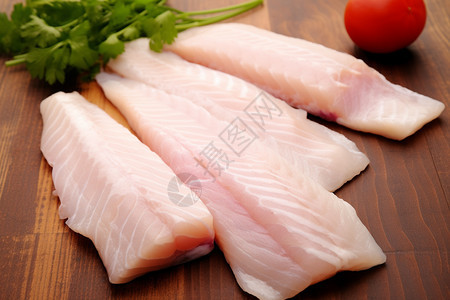 海鲜鳕鱼肉图片