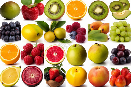 多种多样的水果图片
