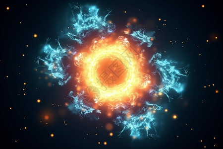 天体宇宙黑洞概念图背景图片