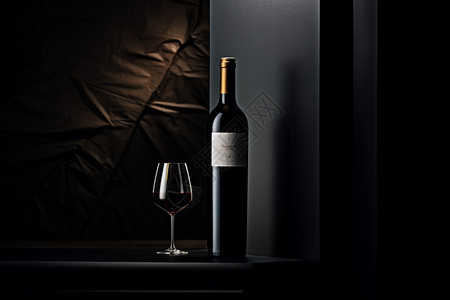昂贵奢华的葡萄酒背景图片