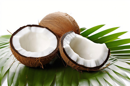 热带地区的椰子图片