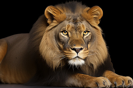 动物园的狮子背景图片