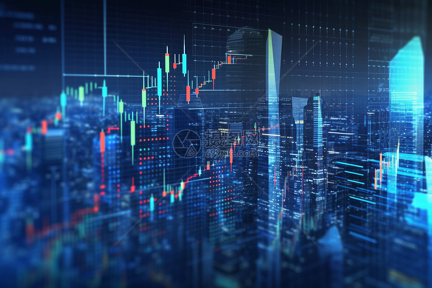 股票交易数据概念图图片素材-正版创意图片600430226-摄图网