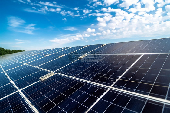 工业太阳能发电板图片