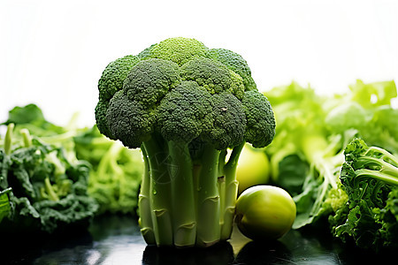 营养充分的蔬菜图片