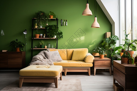 绿色的室内设计图片
