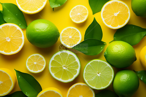 酸酸甜甜的柠檬图片