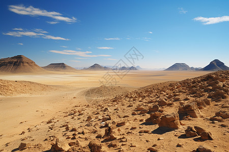 荒凉的喀拉哈里沙漠图片
