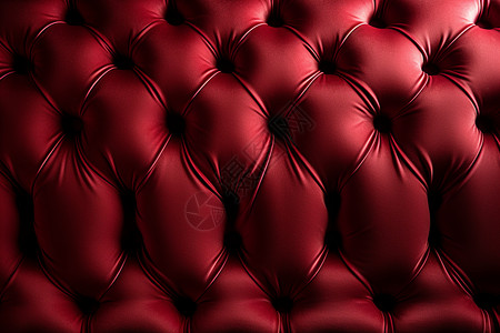 红色带纹理的沙发图片