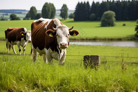 夏季草原乡村农业的畜牧业背景