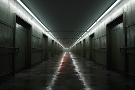 仓库的走廊图片