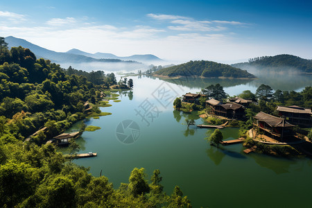 夏天的旅行风景区图片