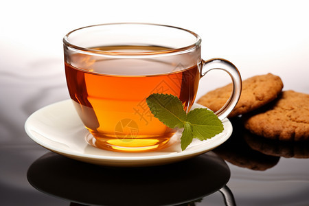 健康美味的茶饮图片