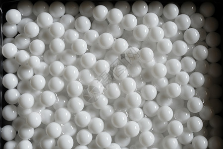 塑料圆球聚苯乙烯高清图片