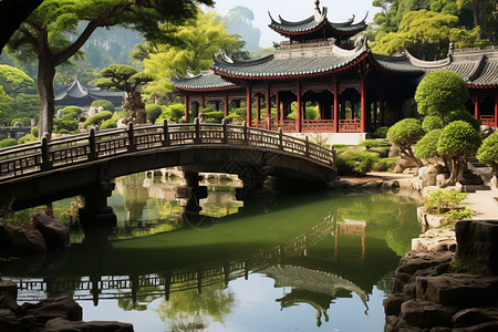 中式园林景观建筑图片
