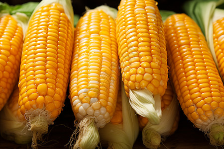玉米粮食特写背景图片