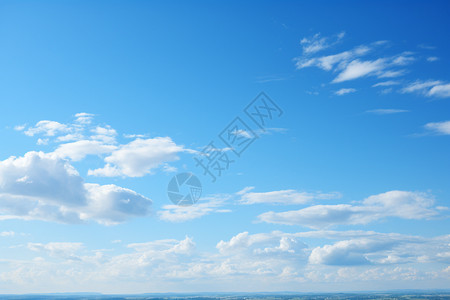夏天蓝天白云高清图片