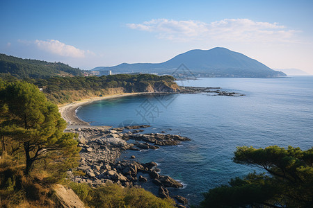 美丽的沿海风景区图片