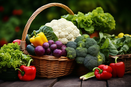 健康新鲜蔬菜套餐图片