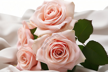 浪漫节日的粉色玫瑰花图片