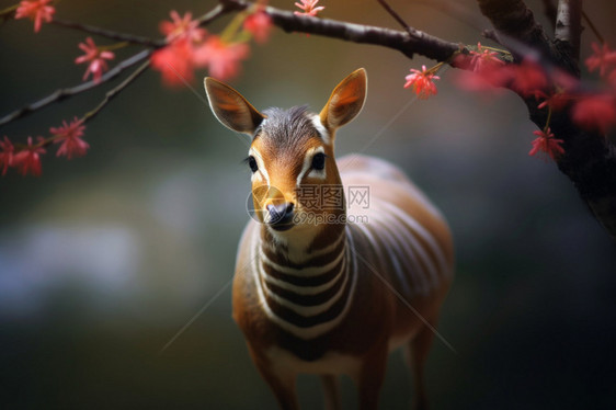 美丽的梅花鹿图片