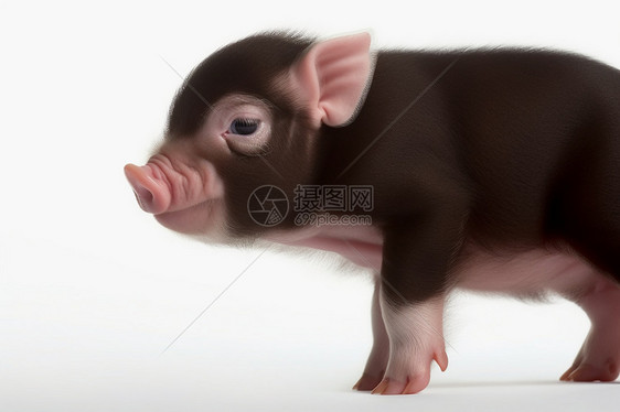哺乳动物小猪图片