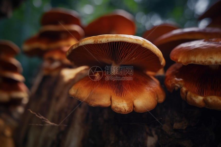 菌菇植物图片