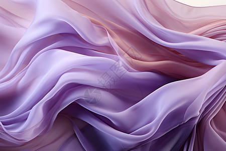 浅紫色背景粉紫渐变丝织物背景