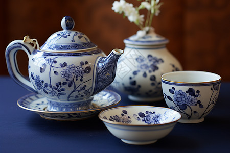 传统陶瓷茶具图片