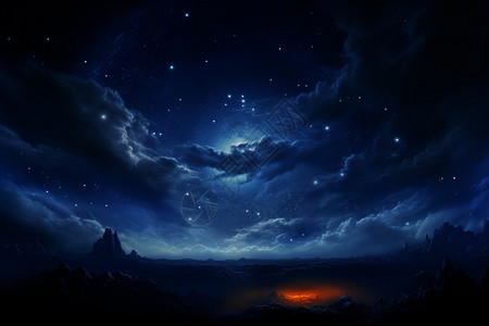 美丽科幻的星云图片