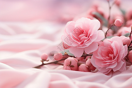 粉红色的鲜花图片