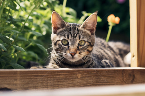 活泼好动的宠物猫咪图片