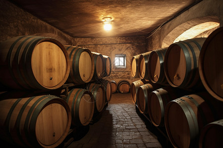 仓库地窖葡萄酒图片