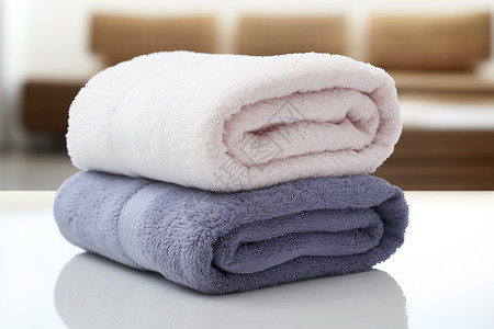 柔软毛巾图片