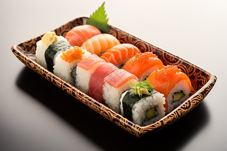 日本的特色美食寿司图片