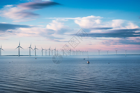 海上风电场新能源海上风电系统背景