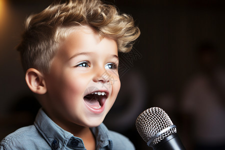 唱歌的小朋友图片