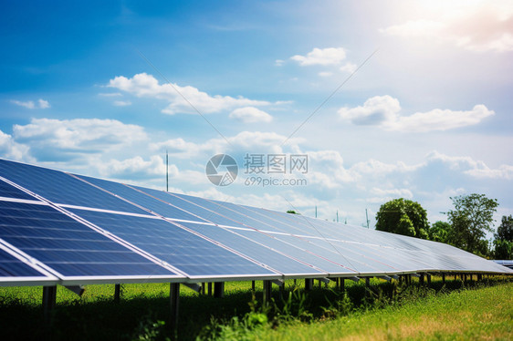 太阳能电池板图片